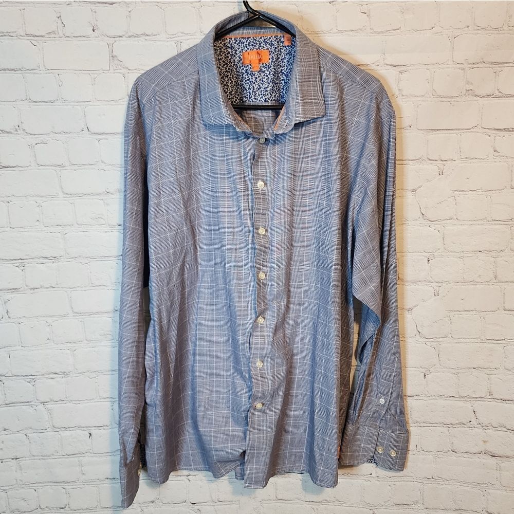 Men's TALLIA longsleeve button-down shirt, size XXL